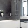 AMBITION-1 1 részes kádparaván clear üveg 75x130