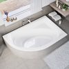 Aquarella jobbos aszimmetrikus kád 150x100