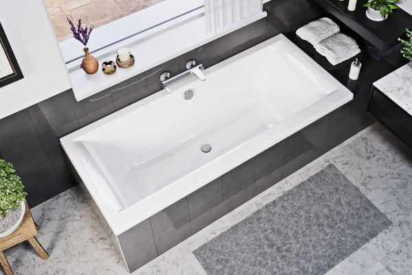 Petra lux egyenes akril kád 170x80 méret