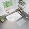 Aquarella 150x100 aszimmetrikus kád