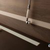 CONFLUO Frameless line Fehér-üveg zuhanyfolyóka