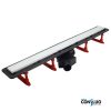 CONFLUO Frameless line Fehér-üveg zuhanyfolyóka