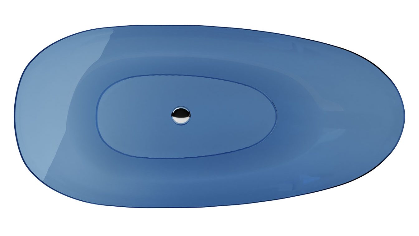 XARA Blue Wave szabadonálló kád felülnézet