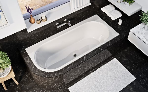 Aura jobbos aszimmetrikus kád Niwell Luxury