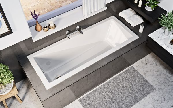 WAVE slim egyenes kád (7 méret)