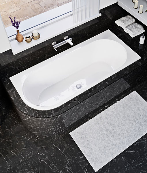 Aura slim aszimmetrikus kád