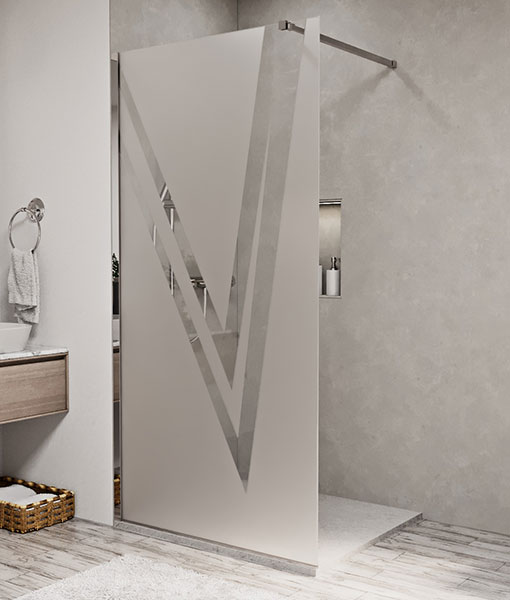 FRIDA Victory walk-in zuhanyfal