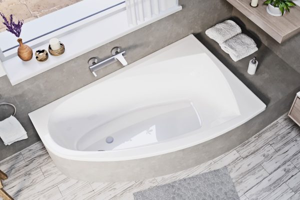 Alicia 150x95 jobbos aszimmetrikus kád