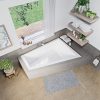 Amor slim 180x130 jobbos aszimmetrikus kád