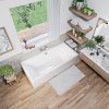 Dia 190x90 egyenes akril kád Niwell Luxury