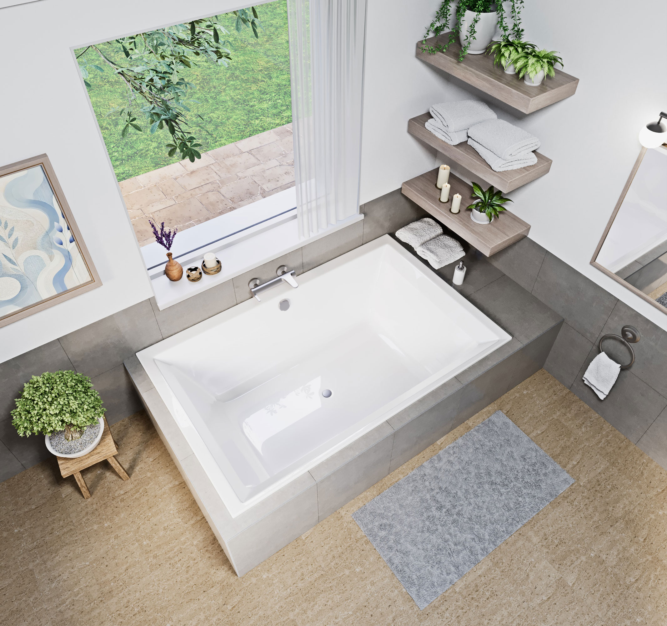 Dia Lux slim peremes akril kád