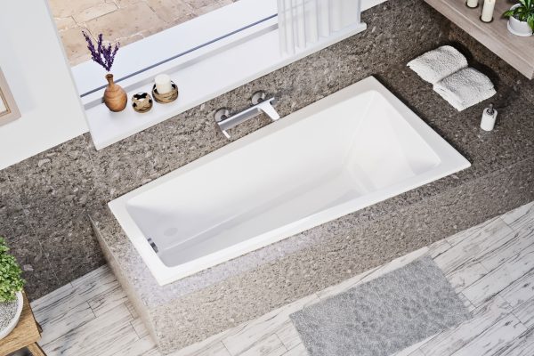 Niel modern aszimmetrikus jobbos kád 150x80