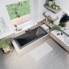 Petra lux slim egyenes kád 170x80 matt