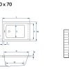 sofi 100x70 méretrajz és mérettáblázat