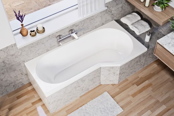 Yoso jobbos aszimmetrikus kád 160x80