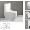 Linett wc csésze öblitőtartállyal ülőkével