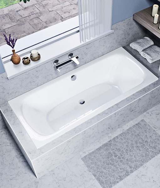 SOLEA slim egyenes kád (2 méret)