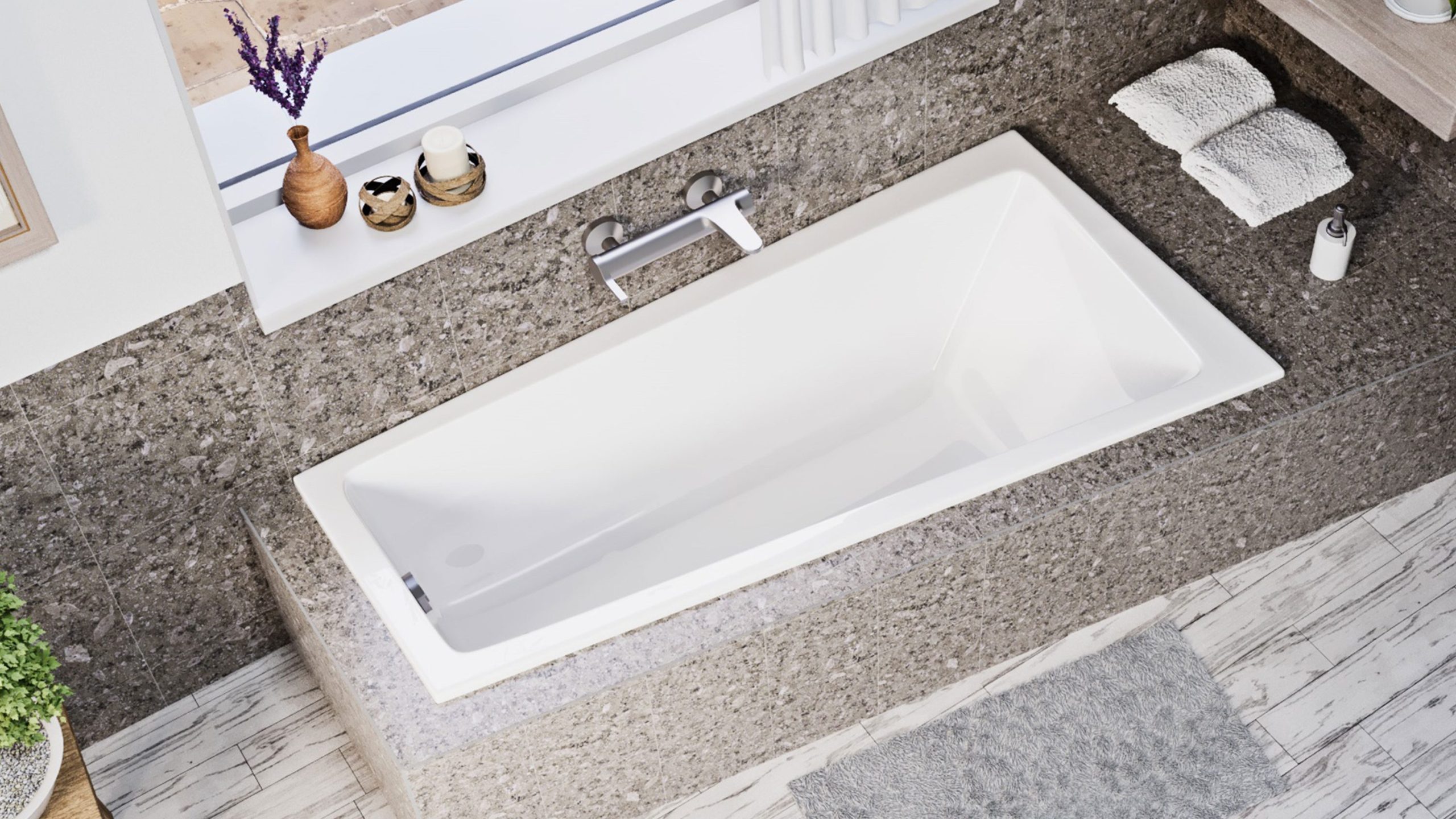 Niel asszimmetrikus kád 150x80