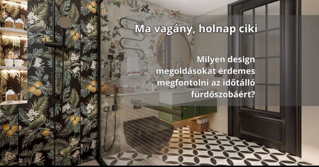 Időtálló fürdőszoba fő kép